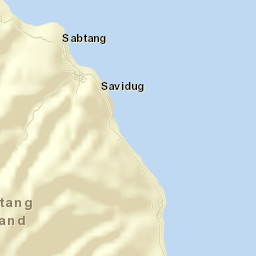 Sabtang Street Map