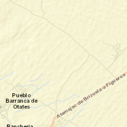 Barranca de Otates Street Map