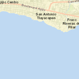 Ajijic Street Map