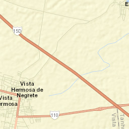 Vista Hermosa de Negrete Street Map