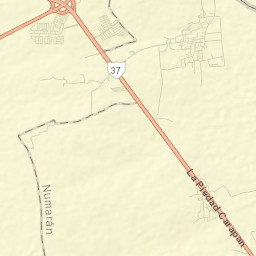 Cañada de Ramírez Street Map