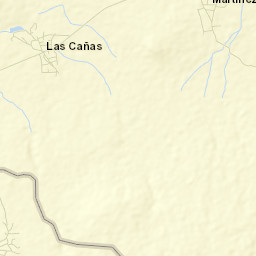 Las Cañas Street Map