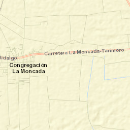 La Moncada Street Map