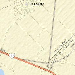 El Cazadero Street Map