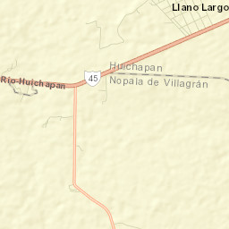 Llano Largo Street Map