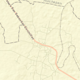 San Sebastián Tenochtitlán Street Map