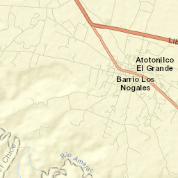 Atotonilco el Grande Street Map
