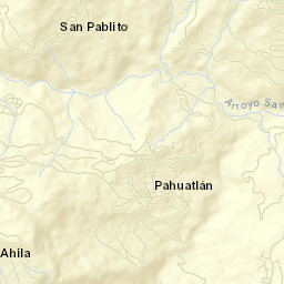 San Pablito Street Map