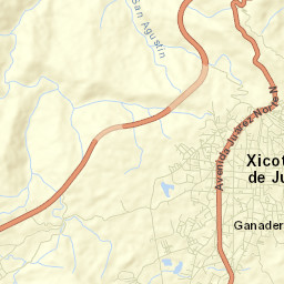 Xicotepec de Juárez Street Map