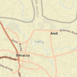 Silvassa Street Map