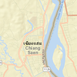 Chiang Saen Street Map