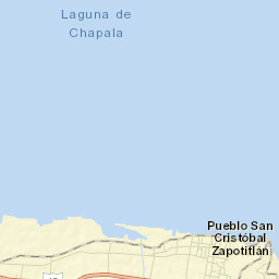 San Cristóbal Zapotitlán Street Map