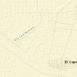 El Capulín Street Map