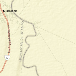 Numarán Street Map