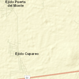 Puerta del Monte Street Map