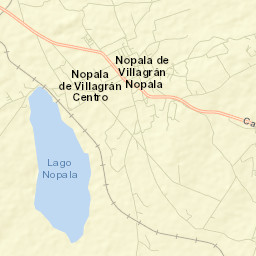 Nopala de Villagran Street Map
