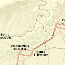 Mixquiahuala de Juarez Street Map