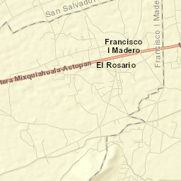 El Rosario Street Map