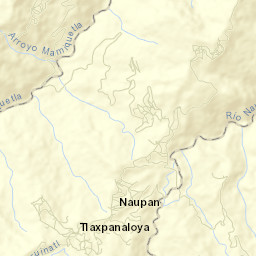 Tlaxpanaloya Street Map