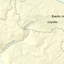 Coyutla Street Map