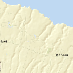 Kapaau Street Map