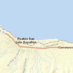 San Luis Soyatlán Street Map