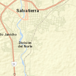 Salvatierra Street Map