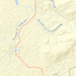 Los Fierros Street Map