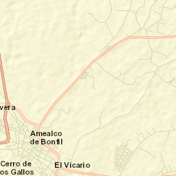 Amealco Street Map