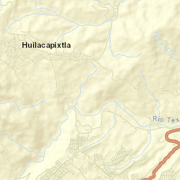 Huilacapixtla Street Map