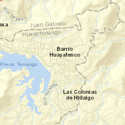Tenango de las Flores Street Map