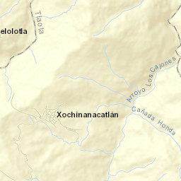 Xochinanacatlán Street Map