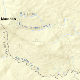 Mecatlán Street Map