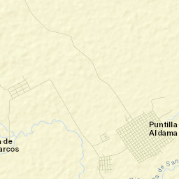 Puntilla Aldama Street Map