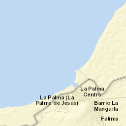 La Palma Street Map