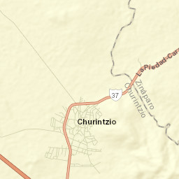 Churintzio Street Map