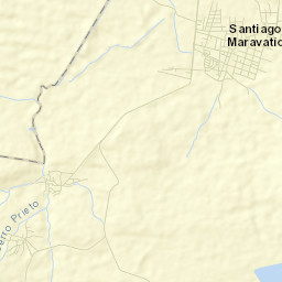 Santiago Maravatío Street Map
