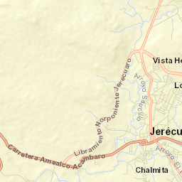 Jerécuaro Street Map