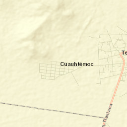 Santiago Tezontlale Street Map