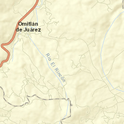 Omitlán de Juárez Street Map