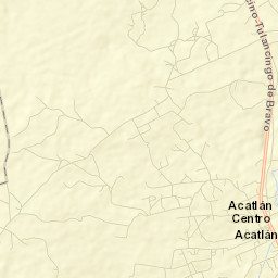 Acatlán Street Map