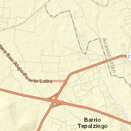 Santa María Asunción Street Map