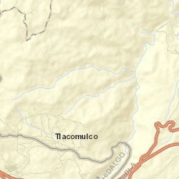 Tlacomulco Street Map