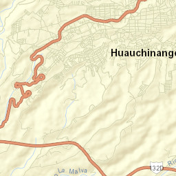 Huauchinango Street Map