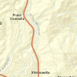 Xilocuautla Street Map