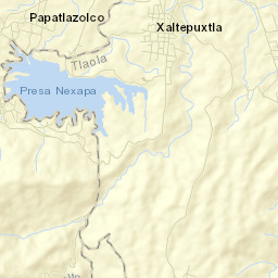 Papatlazolco Street Map