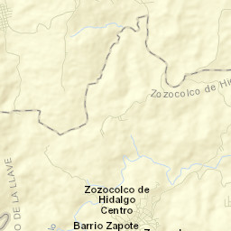 Zozocolco de Hidalgo Street Map