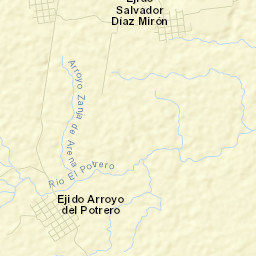Arroyo del Potrero Street Map