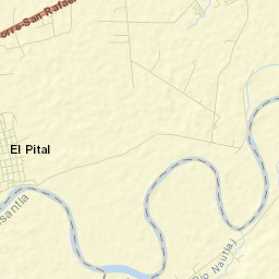 El Pital Street Map