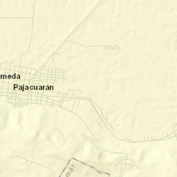 Pajacuarán Street Map